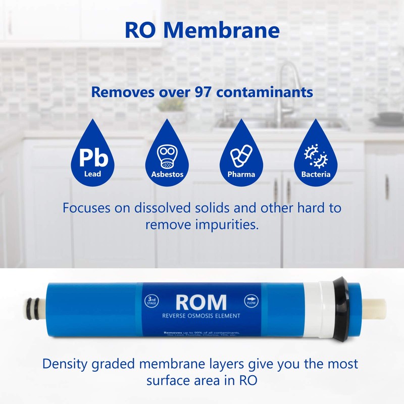 Express Water – Countertop Reverse Osmosis System Filter Set –