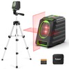 Laser Level with Tripod, Huepar 150Ft Red Self Leveling Lazer