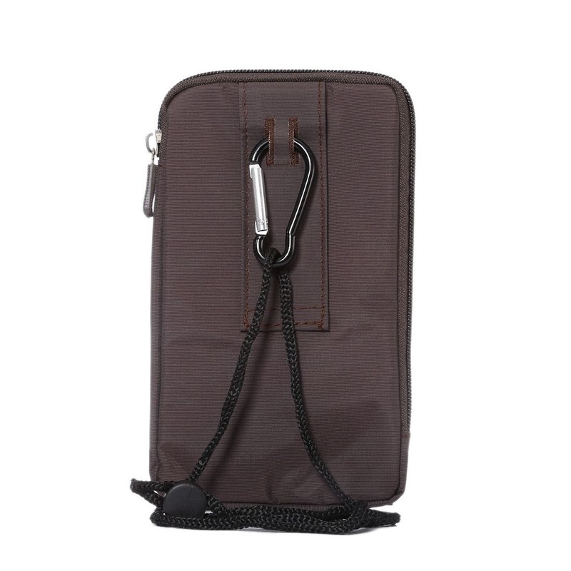 DFV mobile - Multi-Functional Universal Vertical Stripes Pouch Bag Case