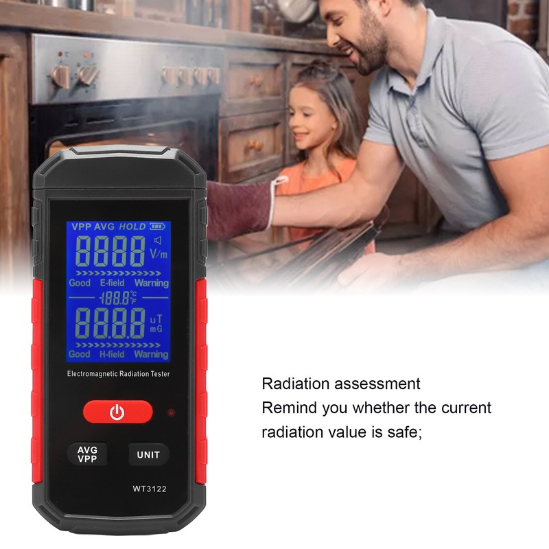 Radiation Detector Electric Field Magnetic Field Detection Data Lock Electromagnetic