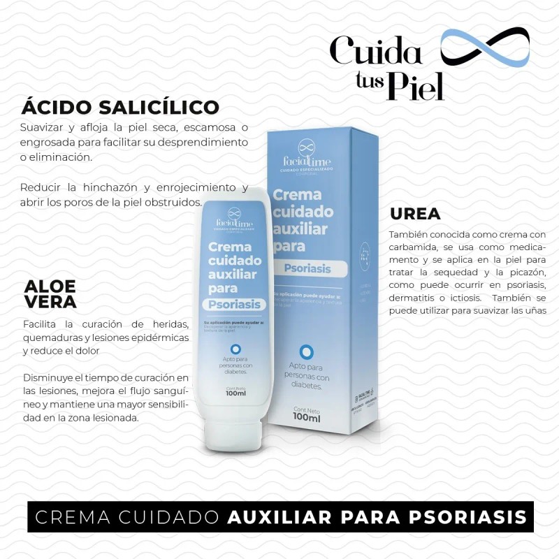 Kit Cremas Auxiliares Contra Psoriasis Alivio Picazón Irritación