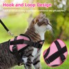 PUPTECK Cat Harness and Leash Set Escape Proof, Adjustable Reflective