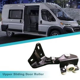 Wawews Sliding Door Roller Hinge Right upper Compatible with RAM ProMaster 1500 2500 3500 Van Door Parts 2014-2023,Slide Door Hinge Assembly for 68271843AA 68101498AA.
