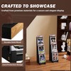 Emfogo Card Display Stand (4 Pack), Wooden 3 Tier Sports