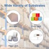 8 Rolls Desktop Thermal Transfer Ribbons -Enhanced Wax, 2.25" x