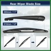 Motoforti Rear Windscreen Wiper Blade Arm Set Replacement for Honda