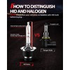 Torchbeam D2S D2R Xenon HID Headlight Bulbs, 35W 7600LM Bright