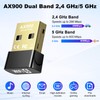 Quevati WLAN Stick Adapter with Built-in Driver, USB WiFi Adapter