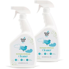 Bird Feeder & Birdhouse Cleaner - ALL-Natural Cleaning Solution, Safe for Animals and Birds, Clean Ingredients and Fragrance-Free, 32oz Bottle (Pack of 2)