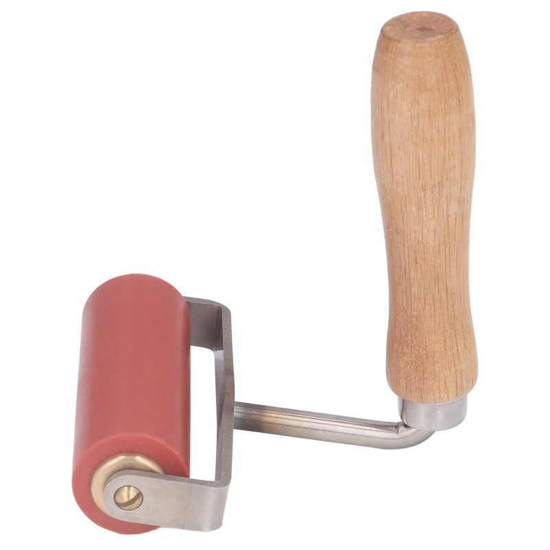 90mm 75° Bend Silicone Roller Handheld Pressure Roller Heat Resistant