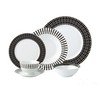 24 Piece Dinnerware Set-Fine China, Service for 4 by Lorren
