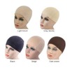 YANTAISIYU Bamboo Fiber Wig Cap Comfortable Elastic Wig Cap Wearing