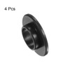 sourcing map 4pcs Flanged Sleeve Bearings 12.1mm Bore 14.7mm OD