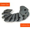 Jikacok Weld on Steel Tabs - 1"x1 1/2" Mild Steel