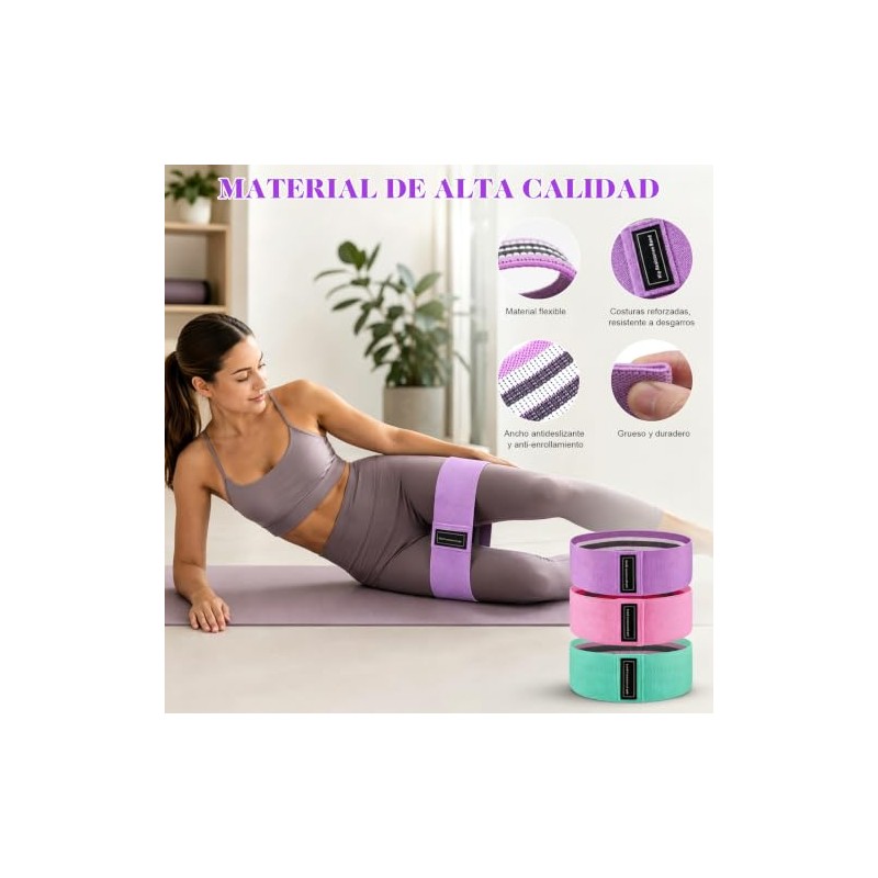 Start Makers Set 6 Piezas Ligas de Resistencia para Ejercicio