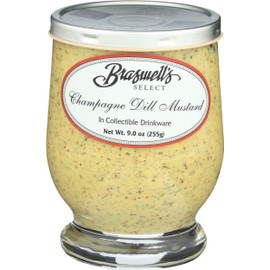 BRASWELLS Champagne Dill Mustard, 9 OZ