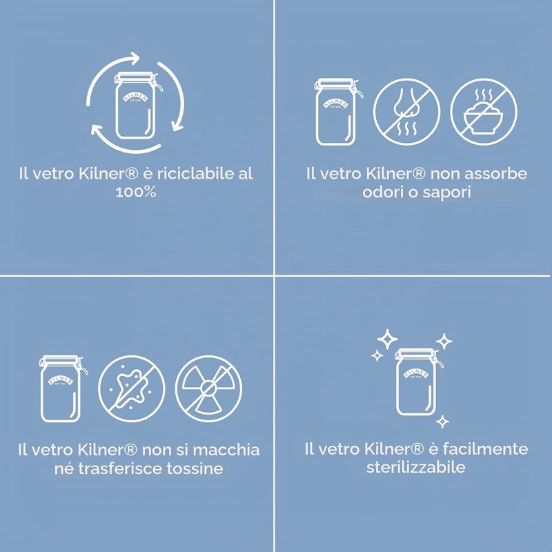 Kilner, 1 l., 1 l