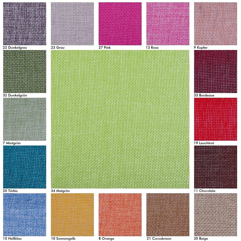 Deko As Shabby Chic table runner in linen look, polyester,