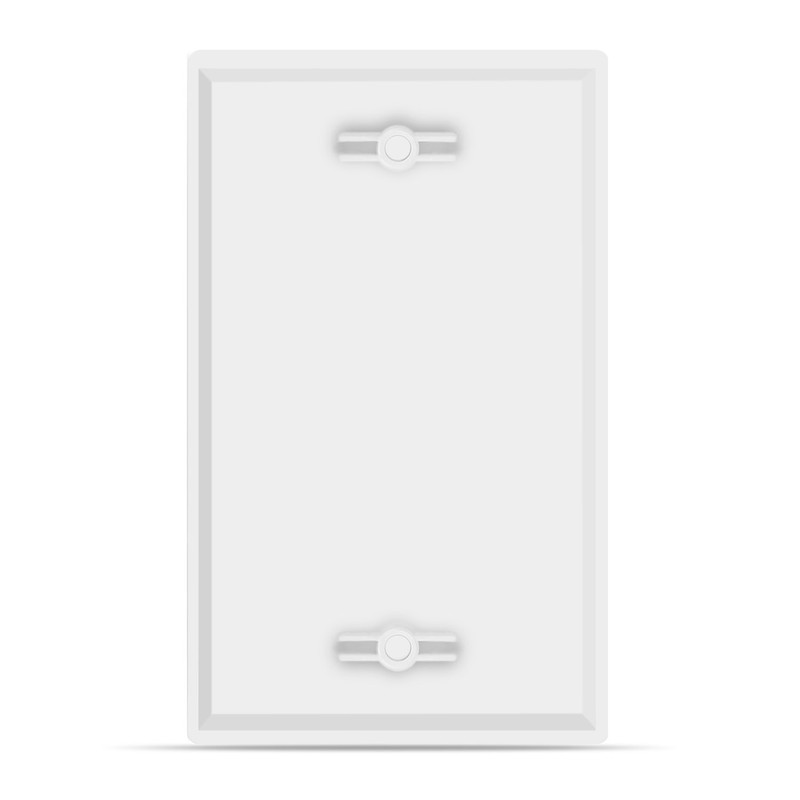 TNP Blank Wall Plate Outlet Cover - Blank Faceplate Socket