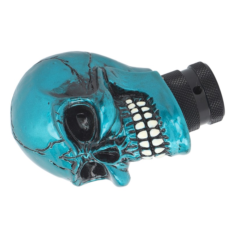 Skull Gear Shift Head Resin Shifter Knob Car Transmission Shifting