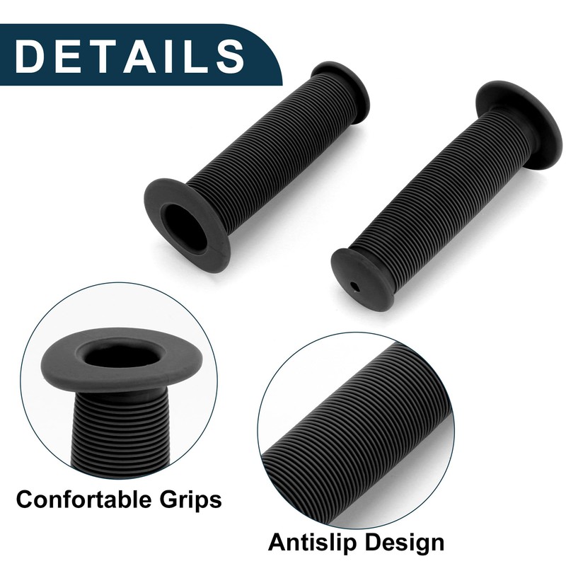 TUCKBOLD Bike Handlebar Grips Covers 110mm Long Soft | Children