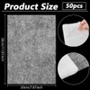NBEADS 50 Sheets Iron-On Woven Fabric, Lightweight Fixable Fabric for