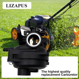 LIZAPUS Carburetor Assembly Compatible with CRAFTSMAN M220 150cc 21in Self-propelled Lawn Mower Replacement Carb
