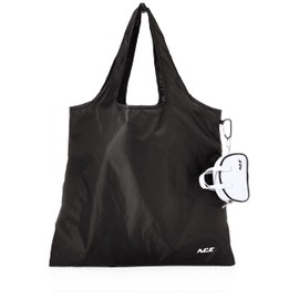 Ace 37411 Eco Bag, A Hit Bag of Yesteryear, Includes Madison Bag-Shaped Pouch, My Bag, Foldable, White, One Size