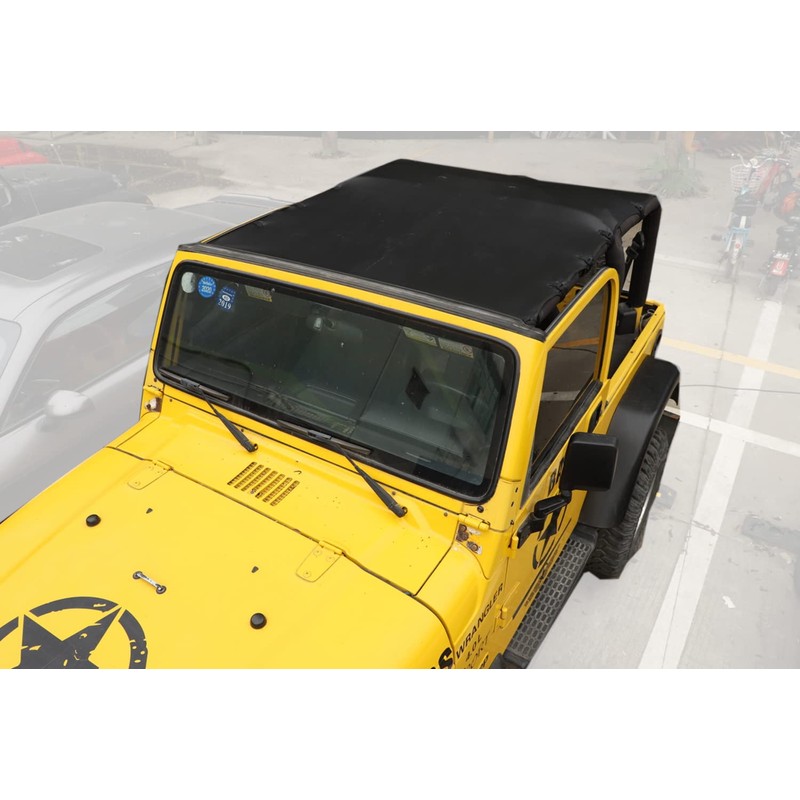 YOCTM Compatible with Jeep Wrangler TJ 1997-2006 Bikini Top Sun