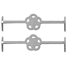 Takakuwa Metal Cutlery Rest Silver Short 2 pcs mizuhiki 408160