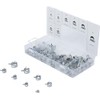 BGS 9475 | Spring Strip Hose Clamp Assortment | 80