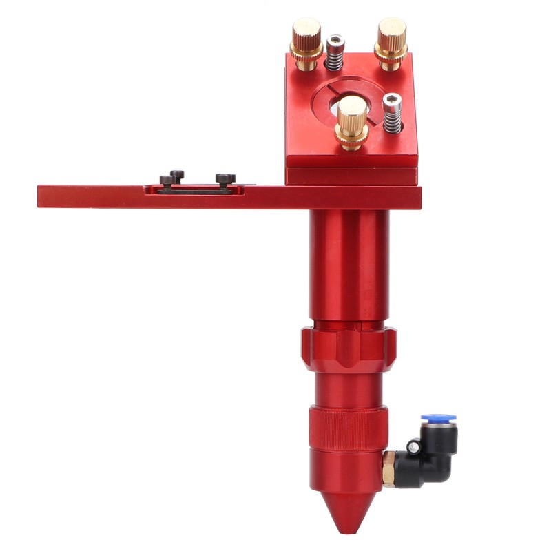 Red Aluminum Laser Head Accessories for CO2 Laser Engraving Machine