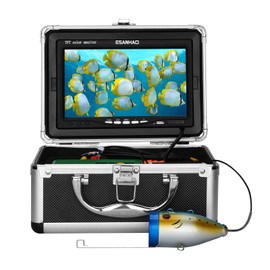 ESANHAO Fishing Camera with Monitor 7" ice Fishing Camera Underwater 1000TVL,98ft/30m Cable for Lake Kayak Boat Saltwater Fishing