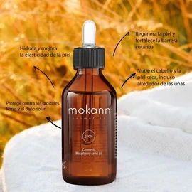 Aceite Semilla Frambuesa Mokann Piel Seca Y Cabello 100ml