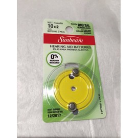 Sunbeam 13x2 Hearing Aid Batteries