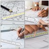 Utoolmart Architectural Scale Ruler and Engineer Scale Ruler Set Engraved