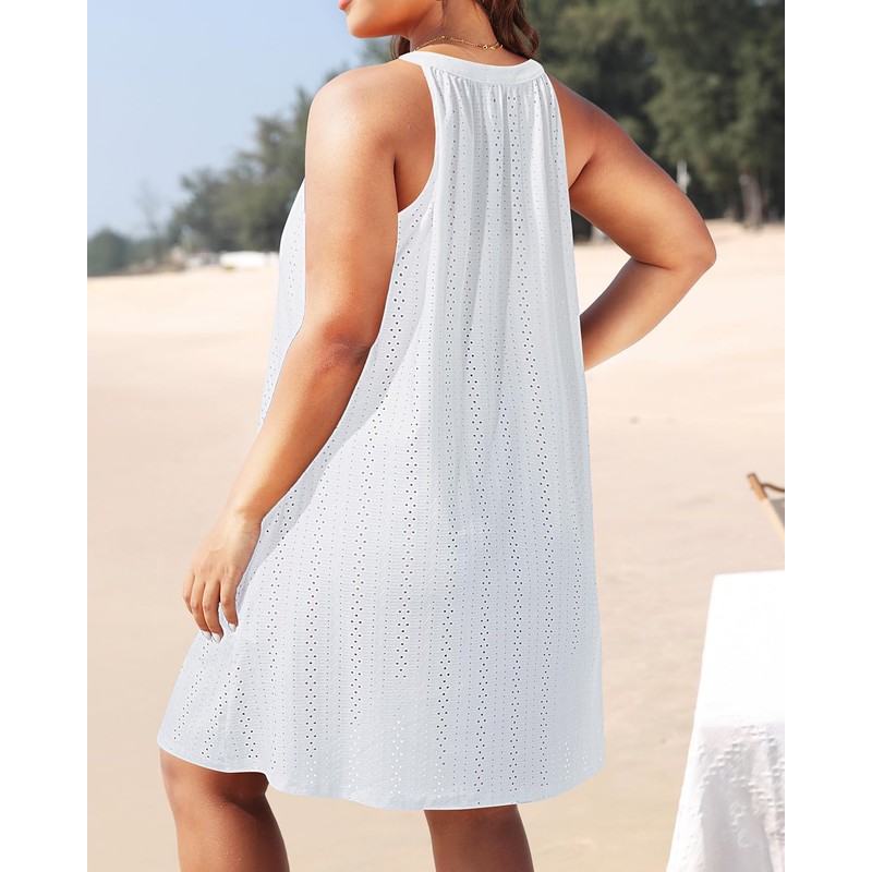 Daci - Traje de baño de talla grande para mujer,