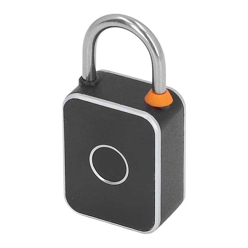 Fingerprint Padlock Waterproof Rust Resistant Rechargeable LED Indicator Smart Fingerprint