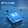 Smart BT Headset Touch Digital Display 5.1 Wireless Waterproof In-Ear