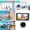 Digital Door Viewer Peephole 1080P Color Night Vision Human Body