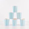Meri Meri Blue Stripe Cups (Pack of 8)