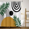 ASDCXZ Shower Curtain 180x200 cm Boho Style, Modern Abstract Art