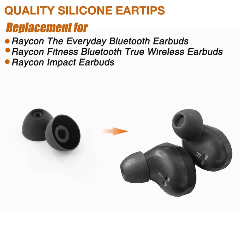 TENNMAK - Juego de 6 pares de auriculares inalámbricos Bluetooth