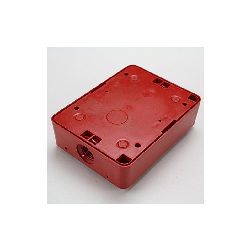 Fire Lite Alarms SB-I/O Red Fire Alarm Indoor/Outdoor Polycarbonate Surface