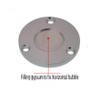 Metal Horizontal Bubble Bull's-Eye Level Universal Horizontal Bubble Flange Water