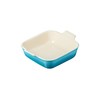 Le Creuset Stoneware Heritage Square Dish, 3 qt. (9"), Caribbean