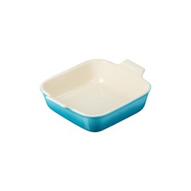 Le Creuset Stoneware Heritage Square Dish, 3 qt. (9"), Caribbean