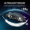 MAMBASNAKE R1 59g Tri-mode lightweight Wireless Gaming Mouse with Anti-slip
