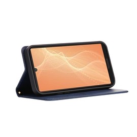Compatible with AQUOS Sense6s / Sense6 Case Flip Type SH-M19 SHG05 SH-54B SHG07 Flip Case Sense6s Cover Flip Type PU Leather Card Storage Wallet Type Shock Resistant Case with Magnetic Stand Function
