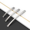 Amerdeco 10 Pack Brushed Satin Nickel Cabinet Pulls 3-3/4 Inch(96mm)